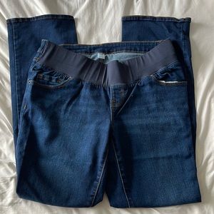 Old Navy Front Low Panel Bootcut Maternity Jeans Size 8